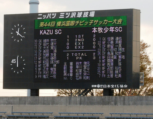 第44回横浜国際チビッ子サッカー大会　Ｌ-2の部 優勝！！_f0014457_14314816.jpg