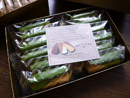 Green Tea Macadamia Nut Shortbread Cookie＠Big Island Candies_c0152767_21584112.jpg