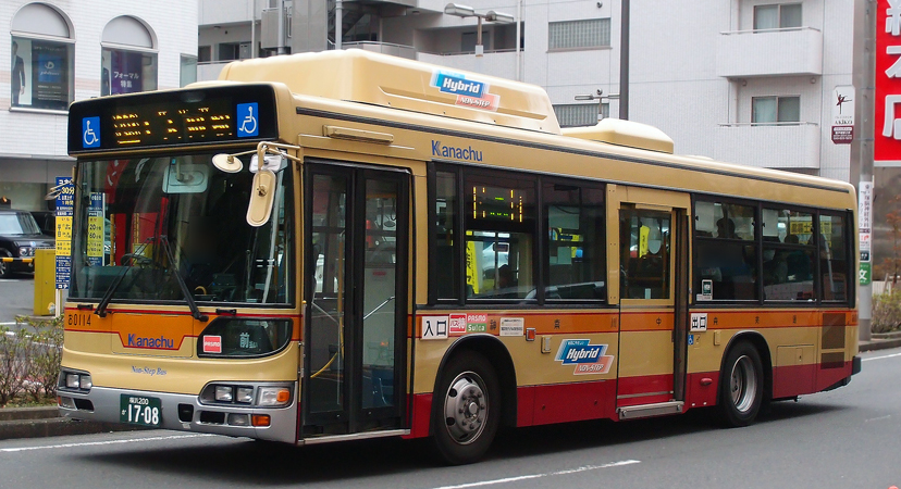 神奈川中央交通 ACG-HU8JLFP その3 : 研究所第二車庫 神奈川中央交通 ACG-HU8JLFP その3 : 研究所第二車庫