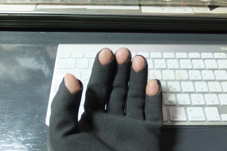 パソコン用手袋 雑多な豆２