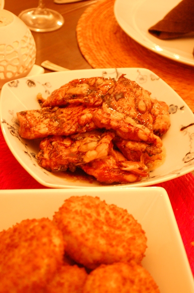 鶏と白菜と青梗菜のうま煮_d0104926_5281543.jpg