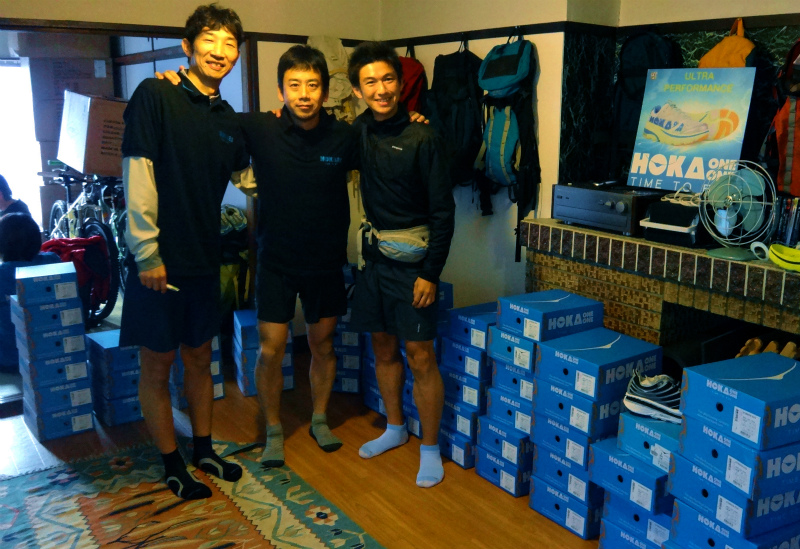 芦屋ロックガーデン 2012/12/01 Try HOKA ONE ONE _b0220886_1458335.jpg
