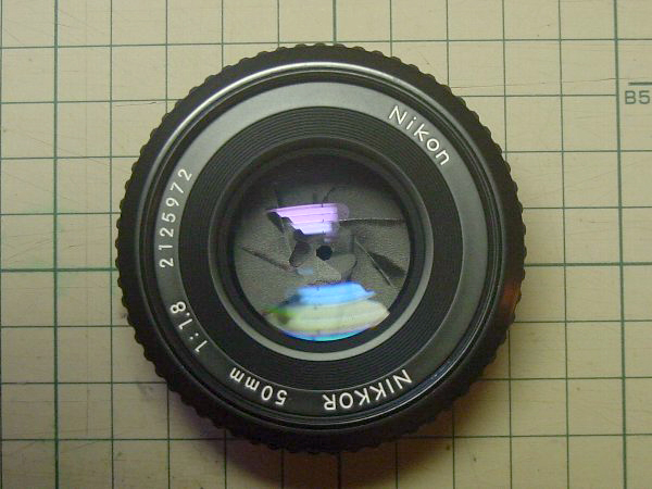Ai-S NIKKOR 50mm F1.8 の分解清掃 : ドラマチックカメラ