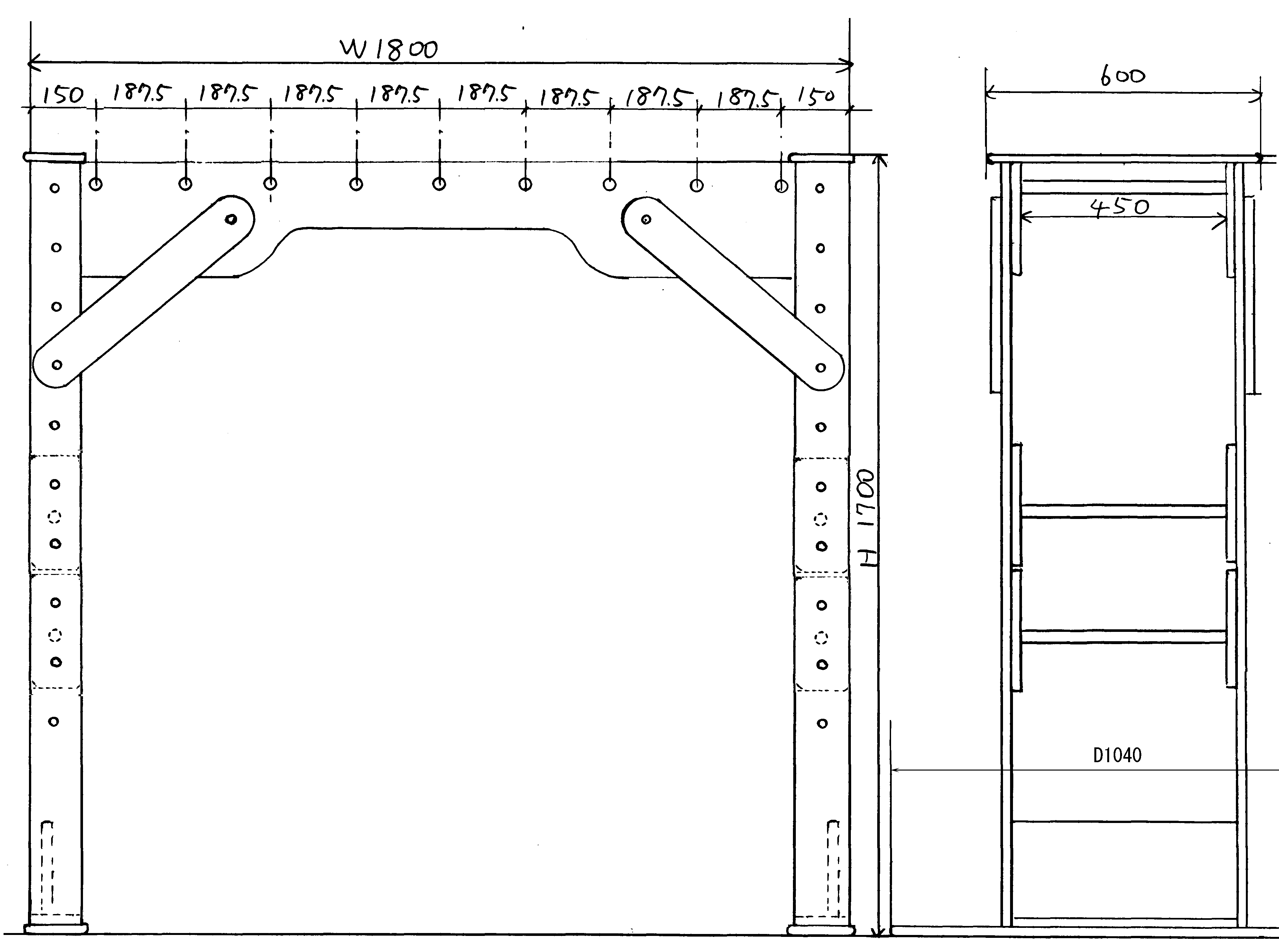 うんていベースなしタイプW1800×H1700×D1040可動式登り棒×4本_e0072513_13451859.gif