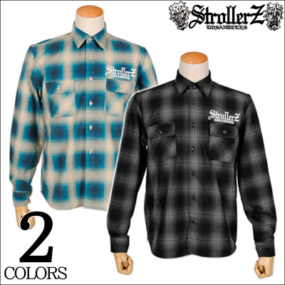 【新作入荷】STROLLERZ(ストローラーズ)ネルチェックシャツ2型入荷！！_a0084414_18134429.jpg