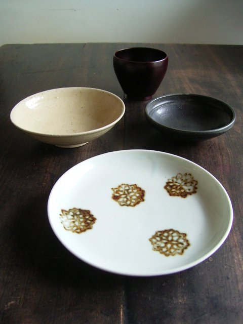 パンと野菜を盛る_b0206421_1563468.jpg