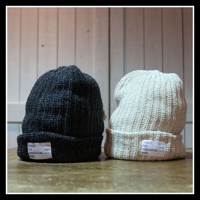 OLD MACHINE KNIT CAP ~12AW~_e0152373_20215383.jpg