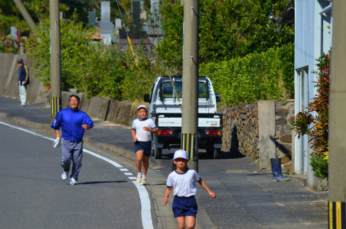 諸鈍校 校内ロードレース大会_e0028387_12574297.jpg