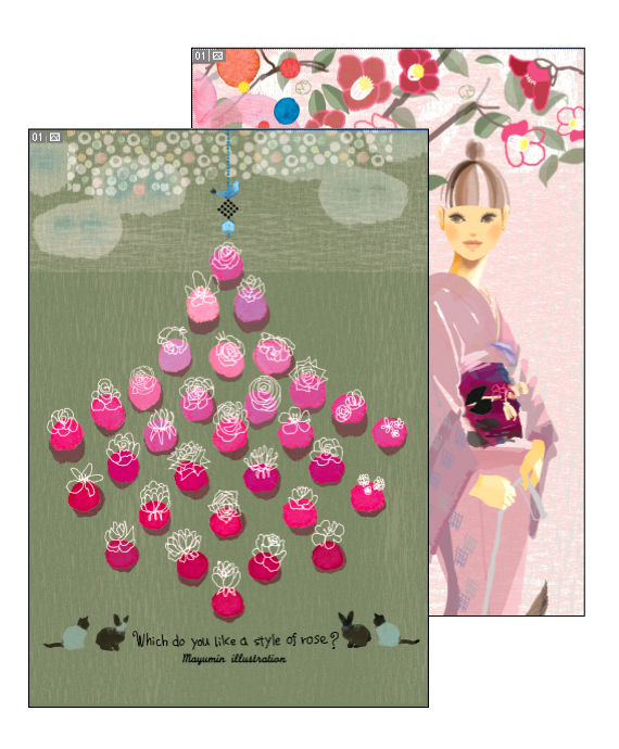 横浜岩崎ミュージアム/『活躍する日本のイラストレーター年鑑2013』出版記念展覧会_f0172313_651131.jpg