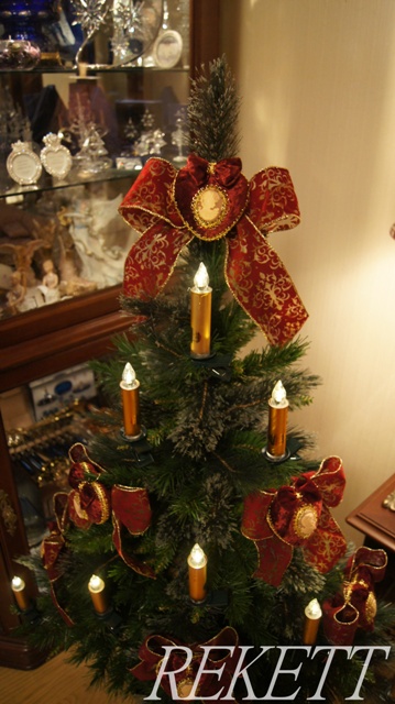 ロンドンの素敵なオーナメント付きオリジナルクリスマスツリー_f0029571_10323551.jpg