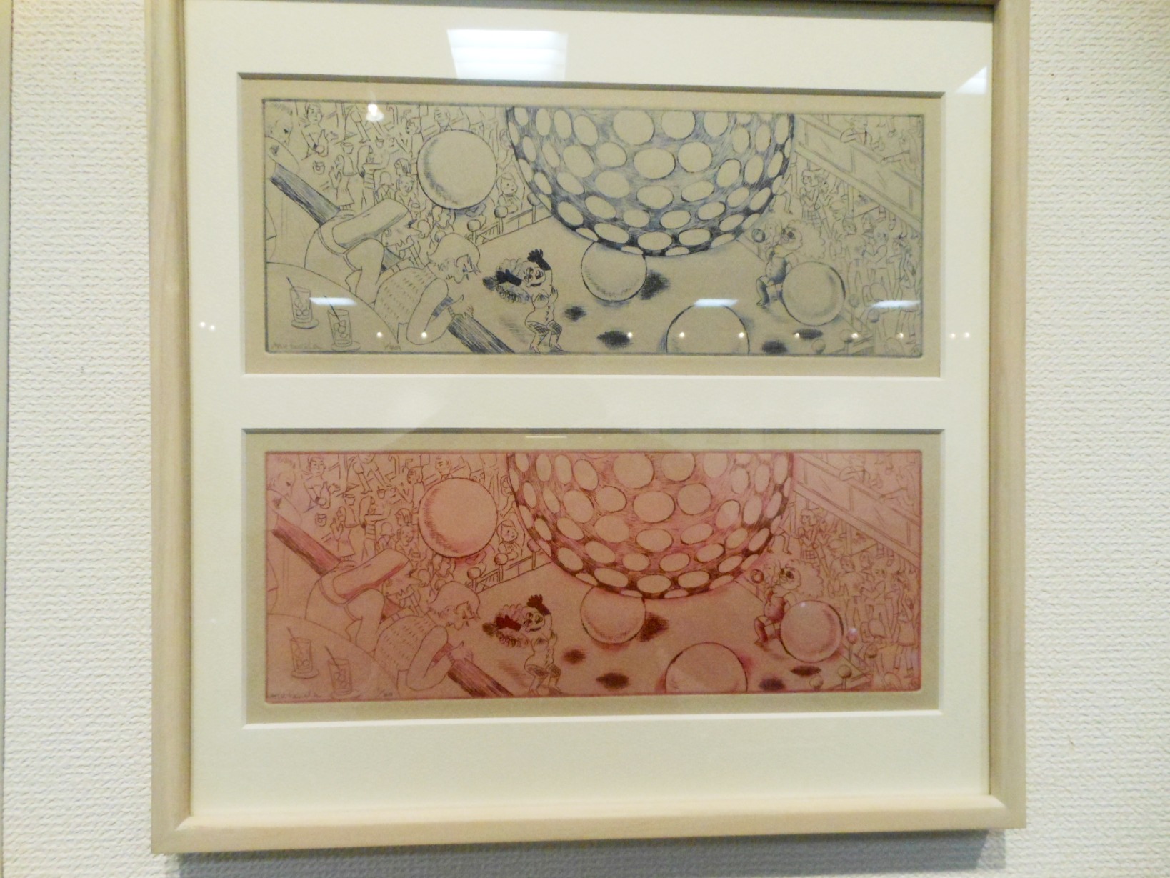 1910)②「彼方アツコ・関川敦子 二人のATSUKOの版画展 『In Harmony』」 道新g. 12月6日(木)~12月11日(火)_f0126829_10152415.jpg
