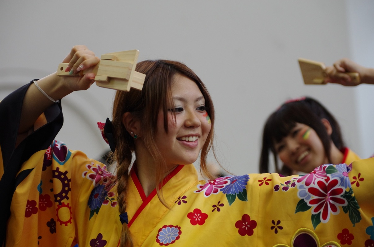 神戸よさこい２０１２本祭　１日目その２０（早稲田大学よさこいチーム東京花火）_a0009554_093732.jpg