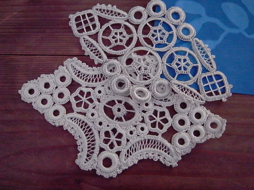 フランスアンティーク/かぎ編み　レース編み フランスアンティーク/かぎ編み レース編み