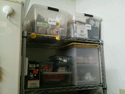 収納 お菓子道具類 バジル大好き