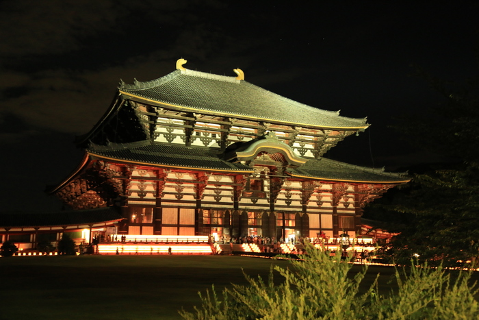 東大寺大仏様と春日大社万灯篭_d0283427_1863362.jpg