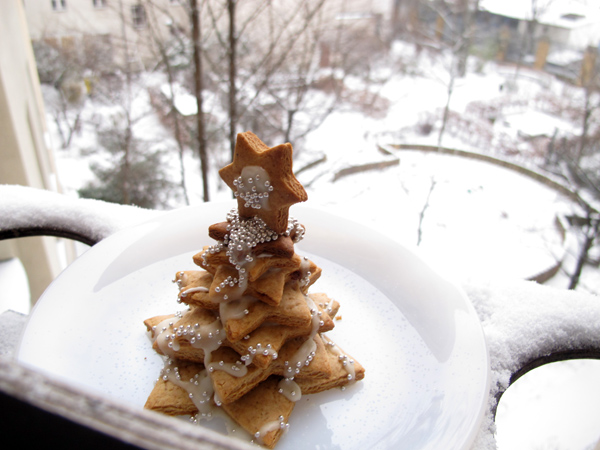 アドヴェント12日目、雪の、ツリー_f0207434_6361696.jpg