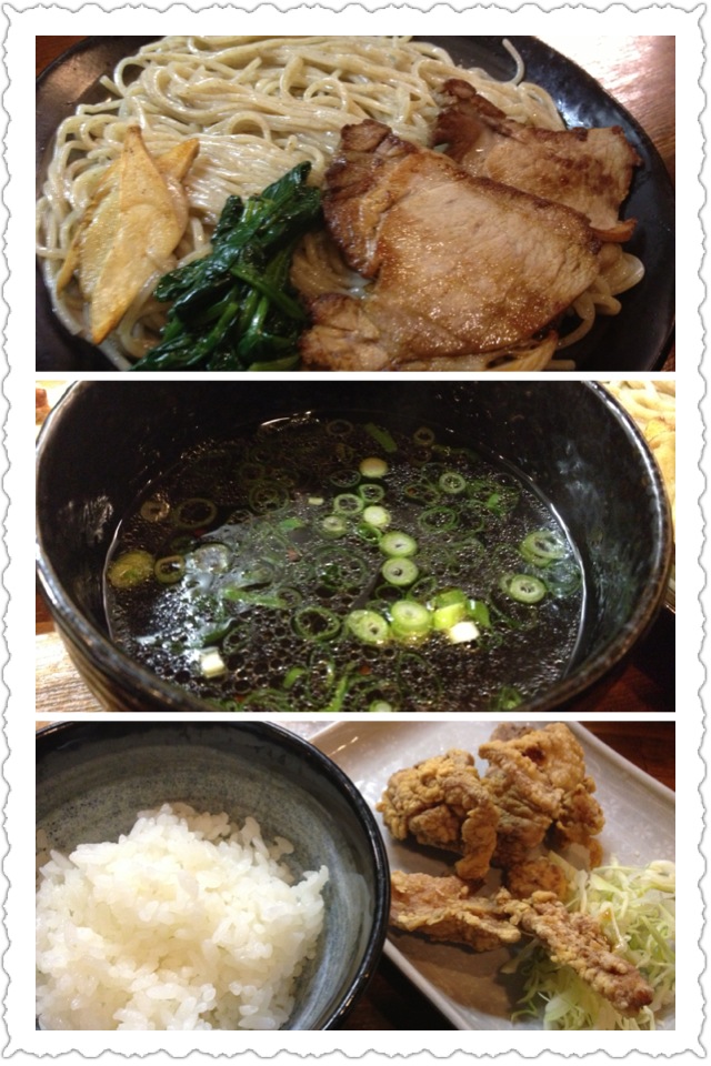 麺乃屋 黒豆つけ麺_a0194908_23103383.jpg