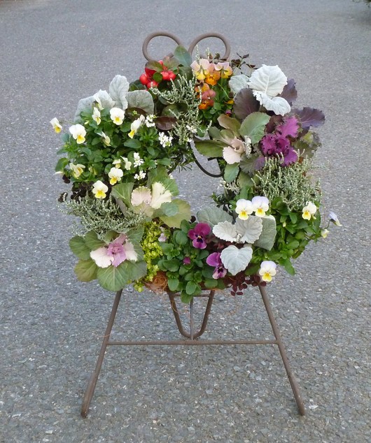 リースの花の変化_a0228333_23215849.jpg