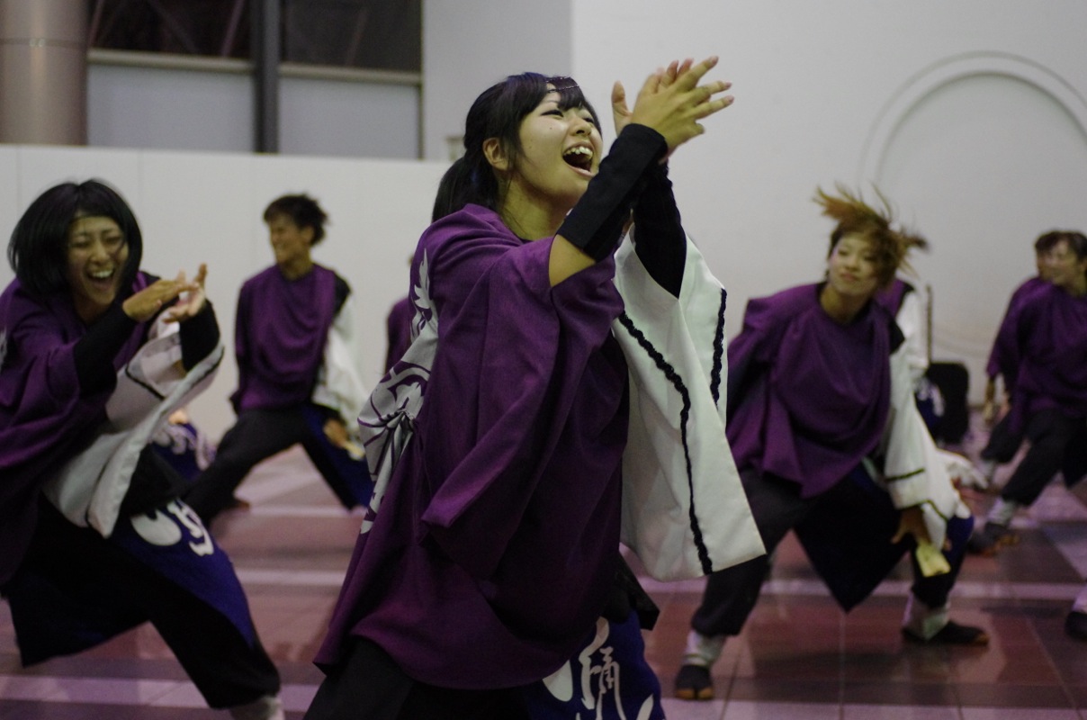 神戸よさこい２０１２本祭　１日目その４０（早稲田大学踊り侍）_a0009554_2245542.jpg