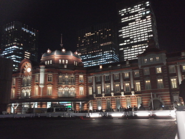 東京駅ライトアップ_d0113821_17333831.jpg