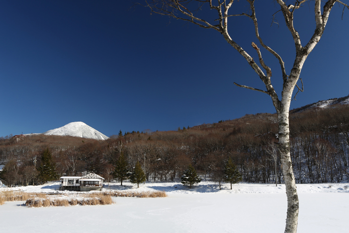 蓼科山・浅間山ほか　　冬の空・快晴と夕暮れと_c0035245_23262646.jpg