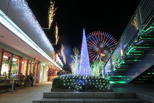 121212 横浜ランドマークから見る夜景はまるで宝石をちりばめたような美しさです。_d0288367_198142.jpg