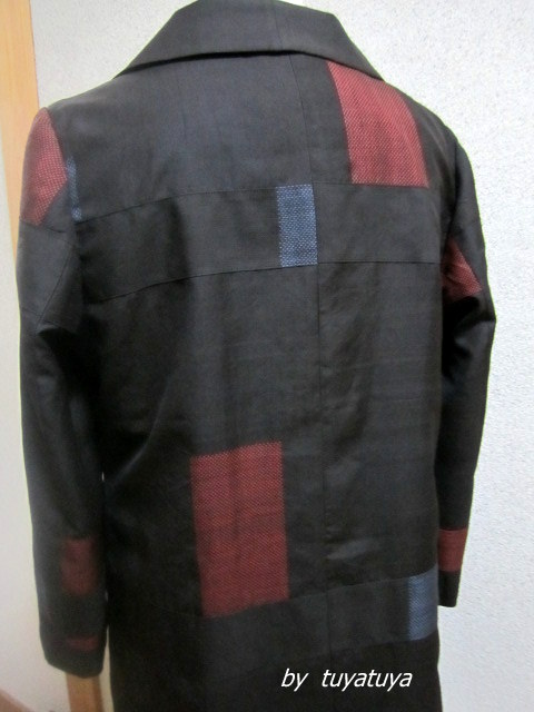 着物から作った洋服　A coat from Kimono_b0245877_20261043.jpg