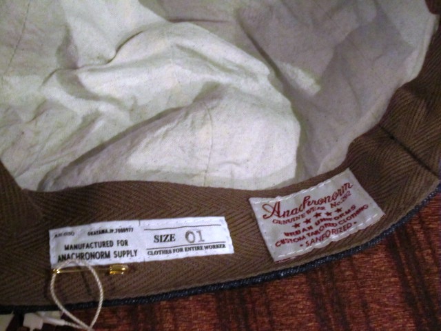 ANACHRONORM \"Nep Denim Work Casket\" ご紹介_f0191324_9026100.jpg