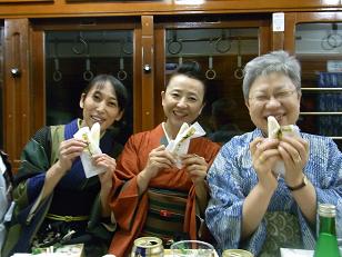 レトロちんちん電車で忘年会 水鏡 Mizukagami