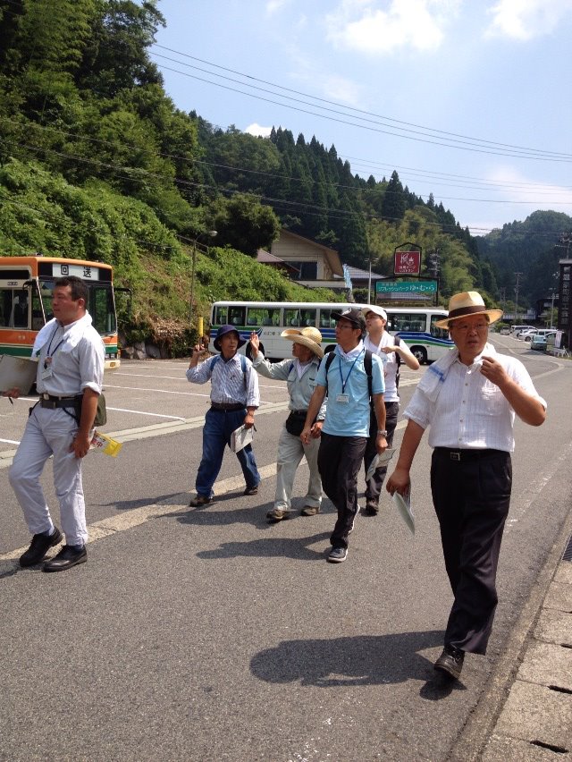 /// 山陰海岸ジオパーク散策・湯村温泉コース看板設置 ///_f0112434_1437216.jpg