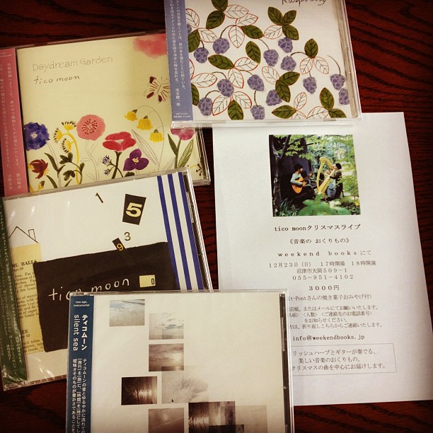 tico moon クリスマスライブご予約受付中です。_e0060555_11454151.jpg