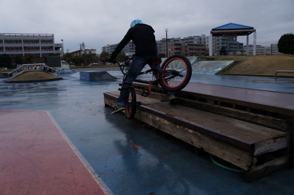 雨の中スクール開催しました。_f0023258_15191186.jpg