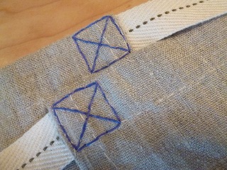 cafe apron 英文字柄のポケット♪_a0165160_17533331.jpg
