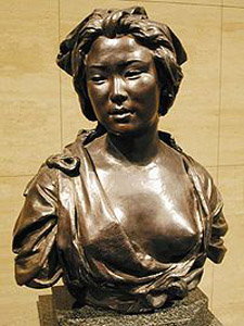 ラグーザ「日本の婦人像」 : 若葉台の絵画教室「アートなかま」のブログ