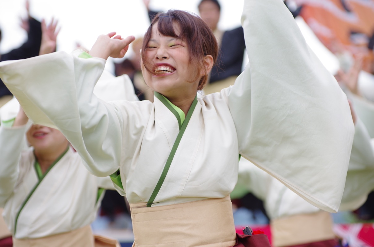 神戸よさこい２０１２本祭　２日目その８（大阪市立大学チーム「朱蘭」）_a0009554_03649.jpg