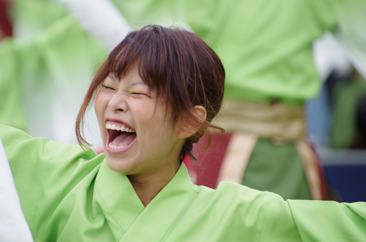 神戸よさこい２０１２本祭　２日目その８（大阪市立大学チーム「朱蘭」）_a0009554_09516.jpg