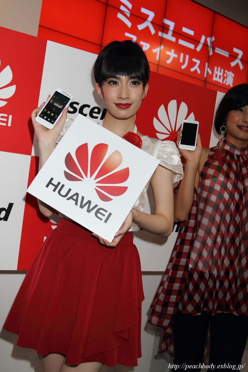 吉村そら さん（Huawei Technologies Co., Ltd. - ファーウェイ・ジャパン ブース） その3_c0215885_18593541.jpg