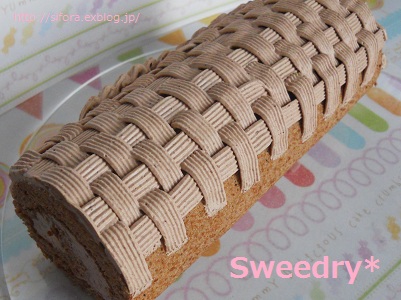チョコロールケーキ Sweedry