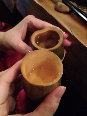 ほんとに飲みにきてくれた！_e0163255_18471958.jpg