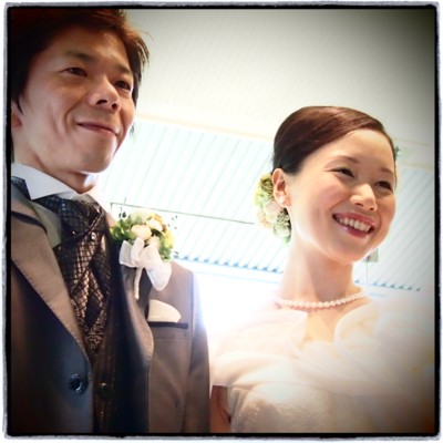 緑好きな新婦さんへ たっぷりのヘッドドレスとリストレット_b0113510_23165137.jpg