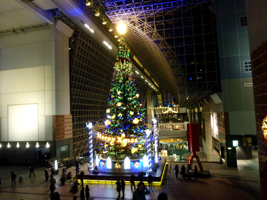 京都駅 クリスマスイルミネーション_e0048413_20451920.jpg