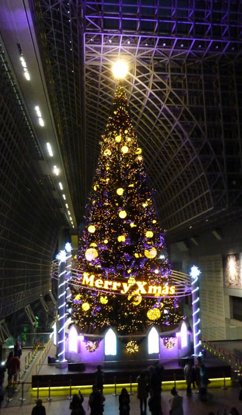 京都駅 クリスマスイルミネーション_e0048413_20453027.jpg