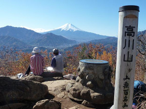 11/21　高川山からむすび山_d0288144_11153636.jpg