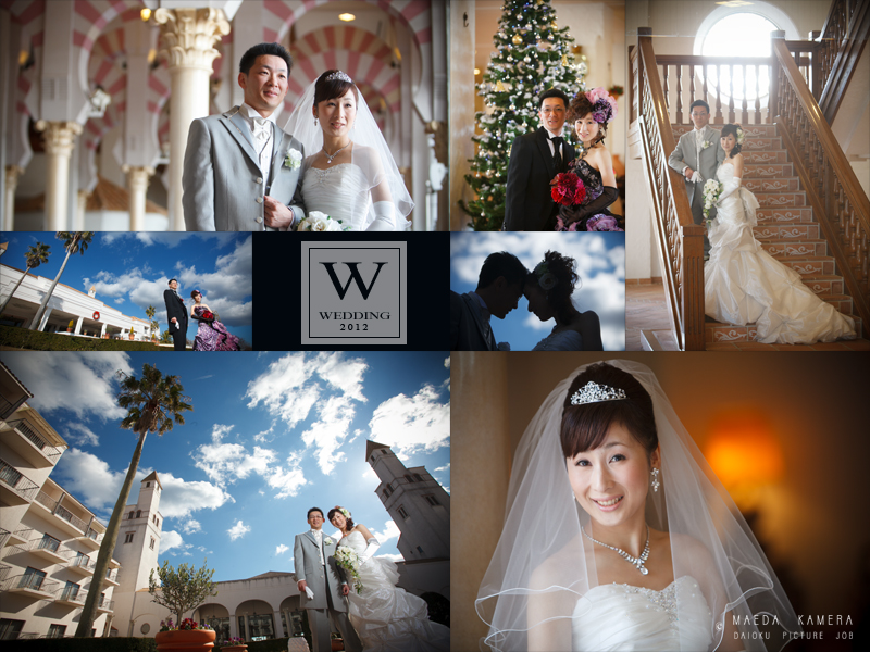 結婚式の前撮り ホテル志摩スペイン村にて Daioku Picture Words