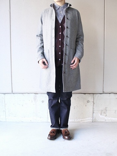 arbre　COAT ONE-PIECE / WOOL×QUILTING (LADIES ONLY)_b0139281_17143373.jpg