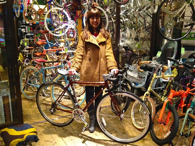 今日のバイシクルガール ☆二本立て☆女子 _b0212032_2040487.jpg