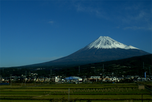 快晴富士山煙_c0147123_07988.jpg