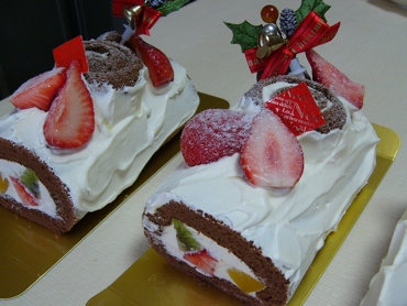 クーゲルホフとクリスマスケーキ_c0040472_2137985.jpg