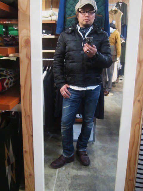 add ・・・ 好評のadd より最終入荷モデル、Wool MIX M-65 TYPE DOWN JACKET!★_d0152280_16172276.jpg