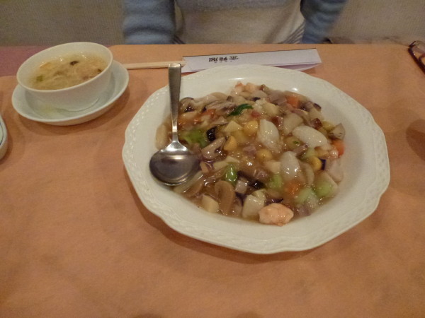 金龍閣　名谷店　でのランチ　on　2012-12-18_b0118987_16592259.jpg